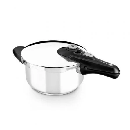 Bra Olla a presión Vitesse A185104 Ø24cm 9L Acero Inoxidable Apta para Inducción Bra Olla a presión Vitesse A185104 Ø24cm 9L Acero Inoxidable Apta para Inducción